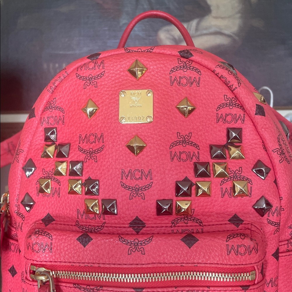 🌟🌟HOST PICK🌟🌟Stunning “MCM” Backpack - Picture 5 of 12